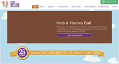 Desktop Screenshot of kidsbeatingcancer.com